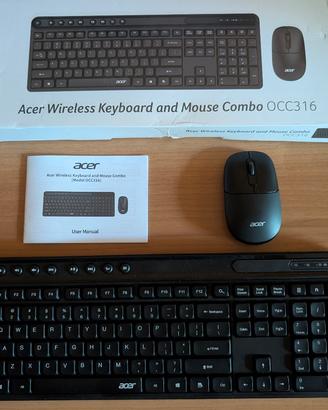 Kit tastiera+ mouse wireless Acer