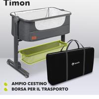 Culla fianco letto e da viaggio