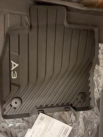 Tappetini in gomma Originali Audi A3 8Y NUOVI