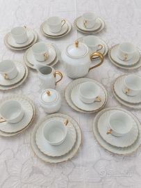 Set da tè + dolce porcellana per 12 Richard Ginori