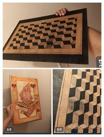 oggettistica in legno vintage 