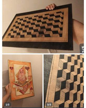 oggettistica in legno vintage 
