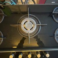 Fuochi Franke piatto in cristallo gas