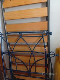 coppia letto ferro battuto 