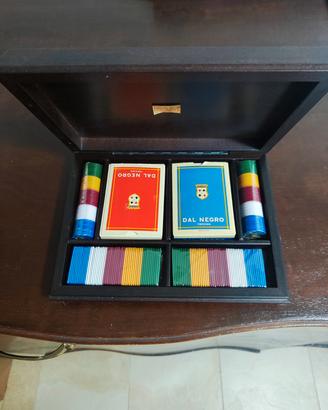 cofanetto carte da gioco 