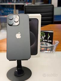 IPHONE 15 PRO MAX 512GB NERO - GARANZIA 12 MESI
