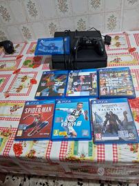 PS4 con 8 giochi