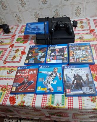 PS4 con 8 giochi