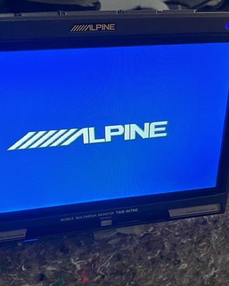 Monitor vintage autoradio ALPINE