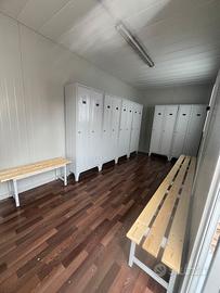 ARMADI SPOGLIATOIO E PANCHE