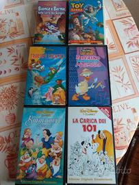 Videocassette originali Walt Disney 