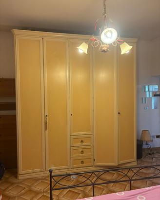 Armadio grande 5 ante con cassetti – prezzo basso