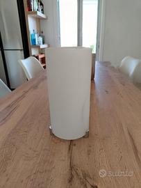 Set lampade vetro bianco satinato NUOVE