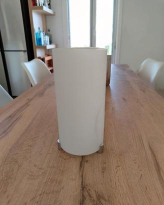 Set lampade vetro bianco satinato NUOVE