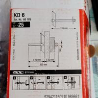 FISCHER KD 6 - Tasselli ad ancora con barra 2 dadi