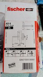 FISCHER KD 6 - Tasselli ad ancora con barra 2 dadi