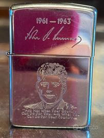 RARO Zippo da collezione Presidente Kennedy