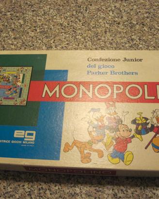 Monopolino gioco da tavolo anni 90