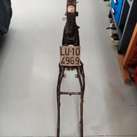 Yamaha Xt550 Telaio  con targa originale