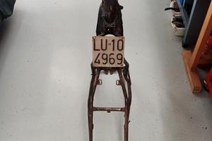 Yamaha Xt550 Telaio  con targa originale