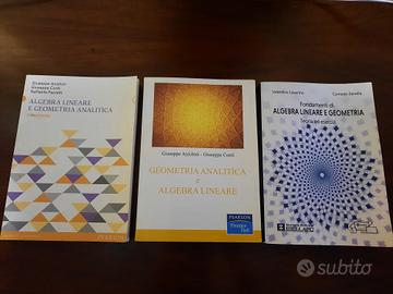Libri di geometria e algebra lineare