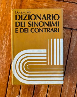 Dizionario dei sinonimi e contrari