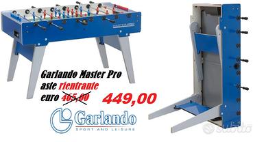 Linea casa Garlando calcio balilla nuovi F200 G500