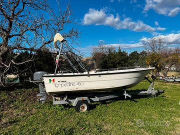 Barca prendisole e pesca TORPEDINE