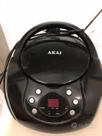 RADIO STEREO CON LETTORE CD - MARCA AKAI