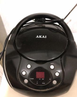 RADIO STEREO CON LETTORE CD - MARCA AKAI