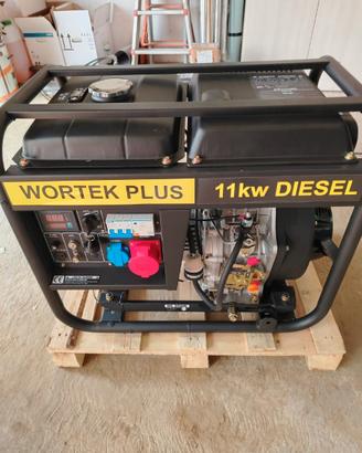 Generatore nuovo diesel 11 kw