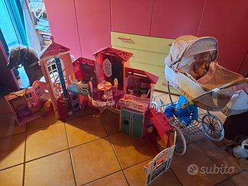 Casa di malibu più passeggino vintage più dond.