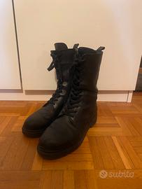 Combat Learher boots