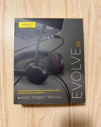 Cuffie Jabra Evolve 20