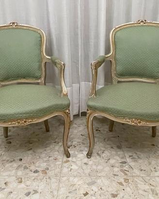 poltroncine stile barocco veneziano