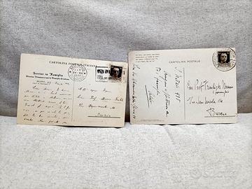  2 Cartoline Storiche F Brescia 1933/35
