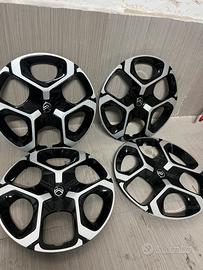Copricerchi Citroen c3 bicolore R17 originali