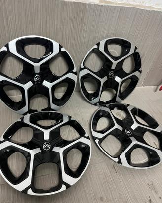 Copricerchi Citroen c3 bicolore R17 originali