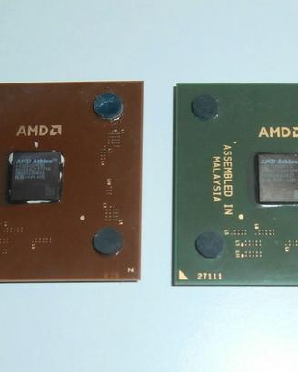 DUE PROCESSORI CPU ATHLON AMD SOCKET 462 / A