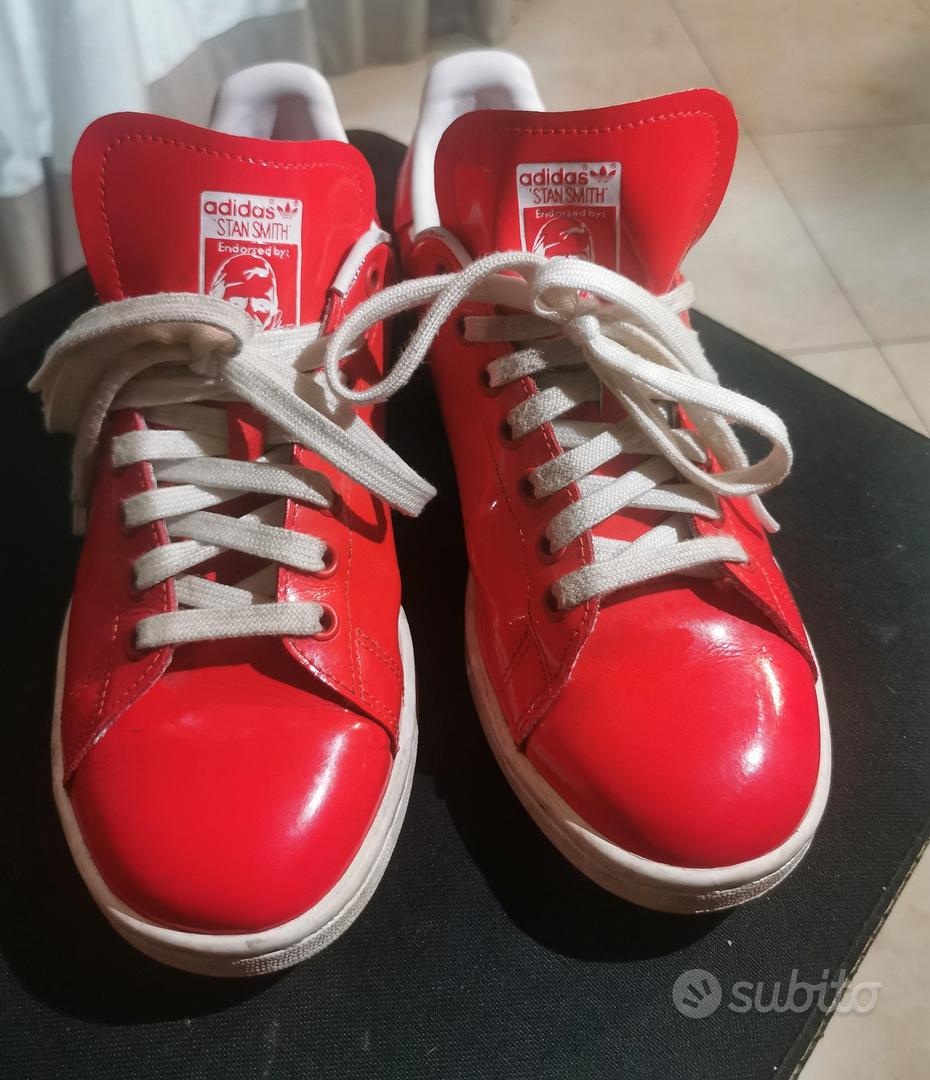 Adidas stan smith rosse uomo best sale