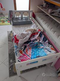 Lettino Ikea Kritter 160 bianco