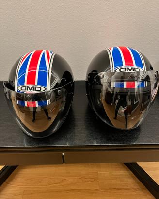 Casco DMD nuovo S o L bandiera inglese union jack