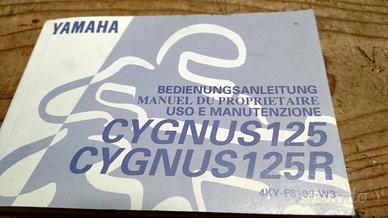 YAMAHA CIGNUS-125/R-4 KYF8189W3-USO E MANUTENZIONE