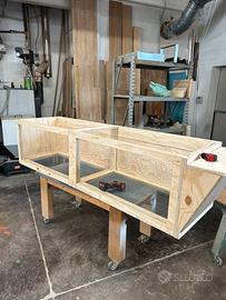 Gabbia per conigli e lepri