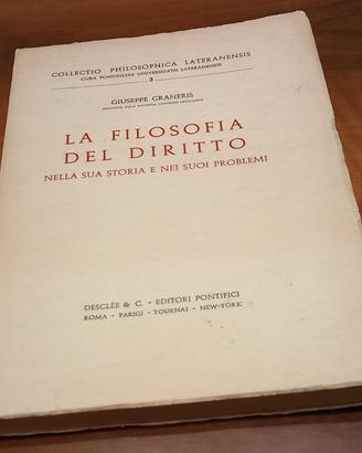 La filosofia del diritto storia e problemi 