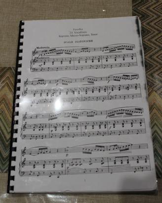 Panofka op.81, 24 vocalises per soprano, mezzo sop