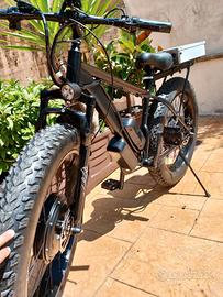 bici elettrica 3000W 2motore+acceleratore 