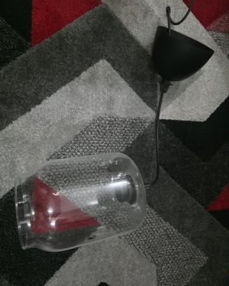 lampadario in vetro