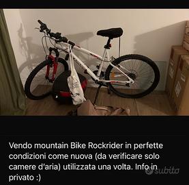 Mountainbike Rockrider come nuova