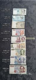 Lotto 41 Banconote Lire in FDS (41 caratteri)